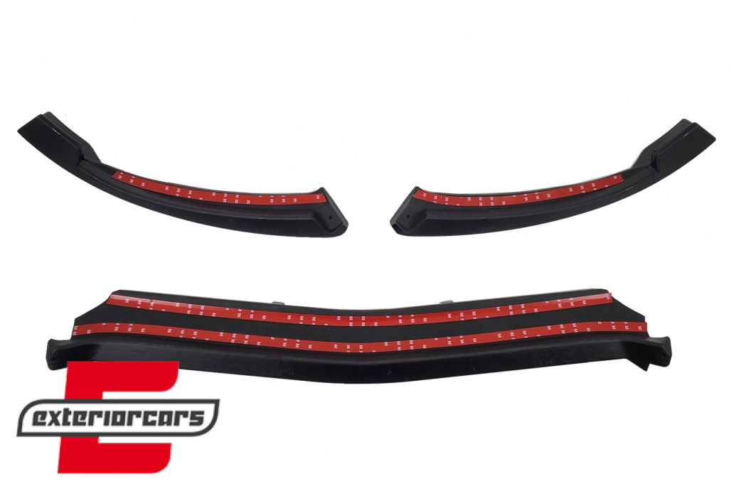 Prednji nastavak branika (piano crna) / Mercedes C-klasa W205 limuzina S205 T-Modell A205 Cabrio C205 Coupe (2014-2019) Sport Line - Slika 12