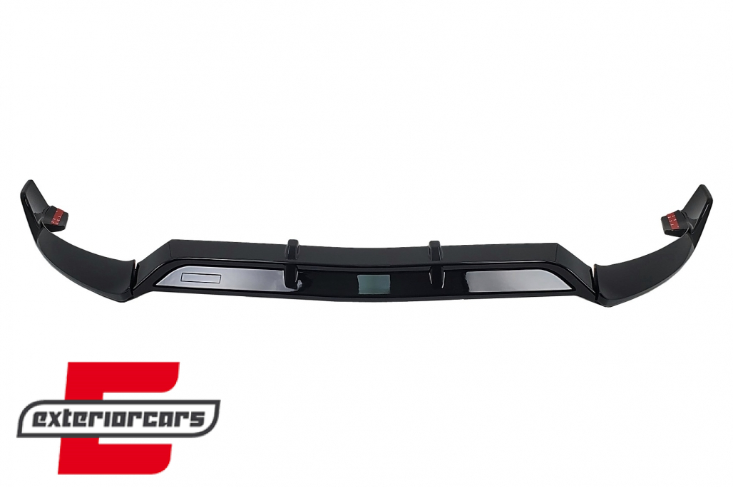 Prednji nastavak branika (piano crna) / Mercedes C-klasa W205 limuzina S205 T-Modell A205 Cabrio C205 Coupe (2014-2019) Sport Line - Slika 3
