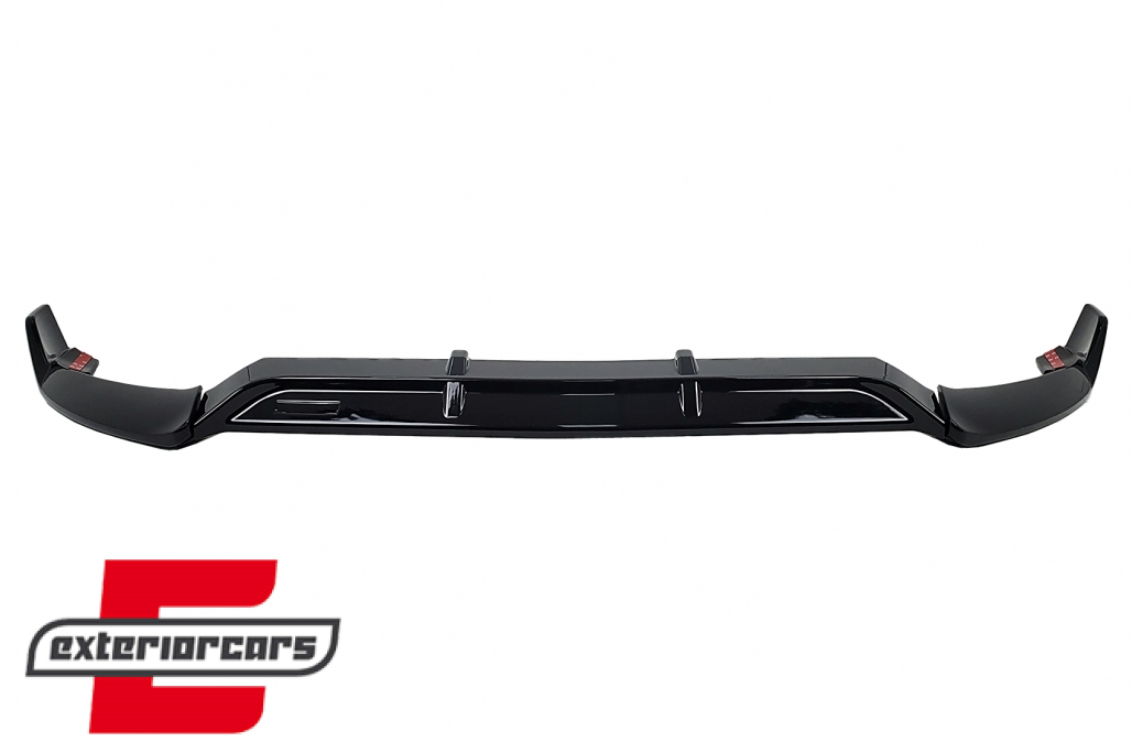 Prednji nastavak branika (piano crna) / Mercedes C-klasa W205 limuzina S205 T-Modell A205 Cabrio C205 Coupe (2014-2019) Sport Line - Slika 4
