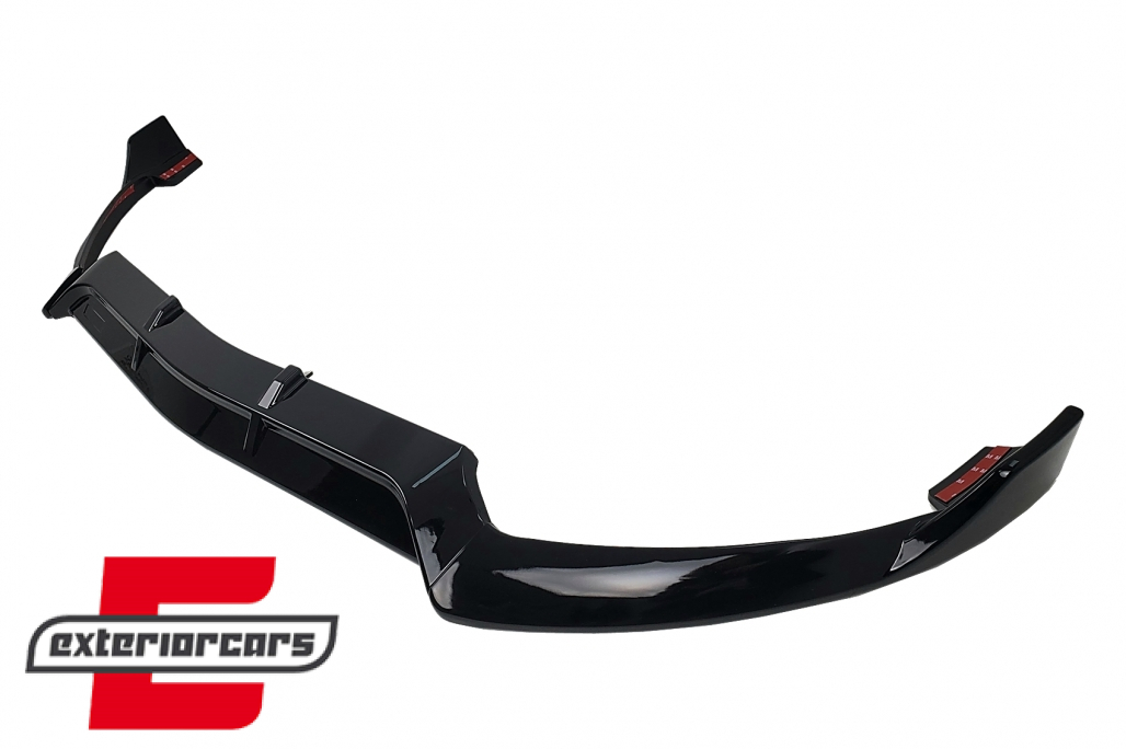 Prednji nastavak branika (piano crna) / Mercedes C-klasa W205 limuzina S205 T-Modell A205 Cabrio C205 Coupe (2014-2019) Sport Line - Slika 6