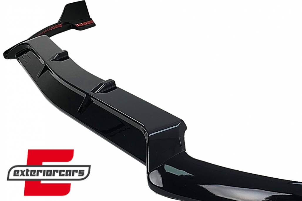 Prednji nastavak branika (piano crna) / Mercedes C-klasa W205 limuzina S205 T-Modell A205 Cabrio C205 Coupe (2014-2019) Sport Line - Slika 8