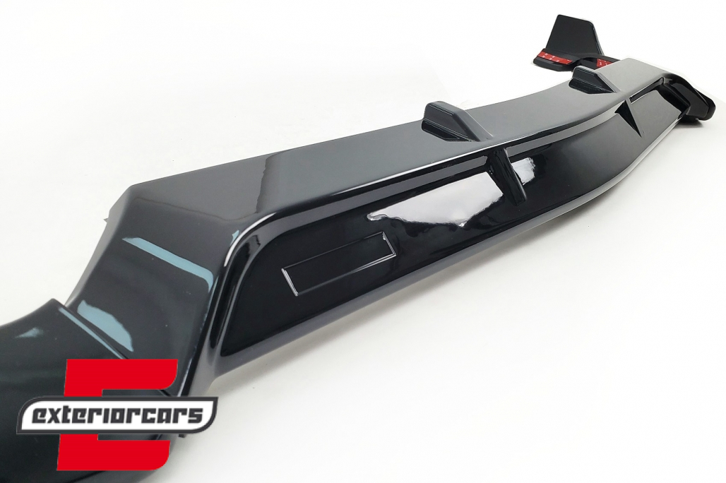 Prednji nastavak branika (piano crna) / Mercedes C-klasa W205 limuzina S205 T-Modell A205 Cabrio C205 Coupe (2014-2019) Sport Line - Slika 10