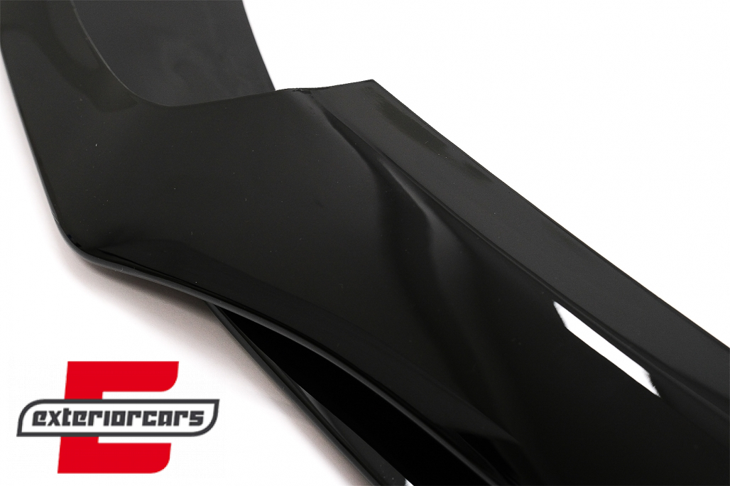 Prednji nastavak branika C43 AMG dizajn (piano crna) / Mercedes C-klasa W205 Limuzina S205 T-Modell A205 Cabrio C205 Coupe (2014-2019) Sport Line - Slika 5
