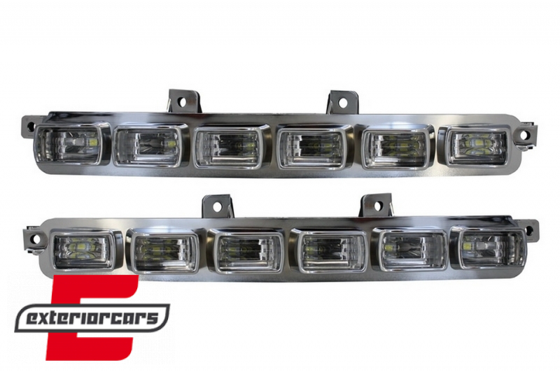 Prednji nastavak branika LED DRL B-dizajn / Mercedes G-klasa W463 G63 G65 (2013-2017) - Slika 5