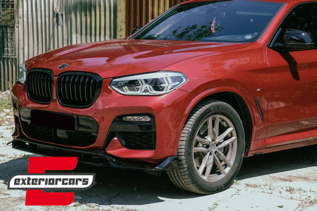Prednji nastavak branika M-Performance dizajn (piano crna) / BMW X4 G02 X4M M Sport (2018-2021) - Slika 14
