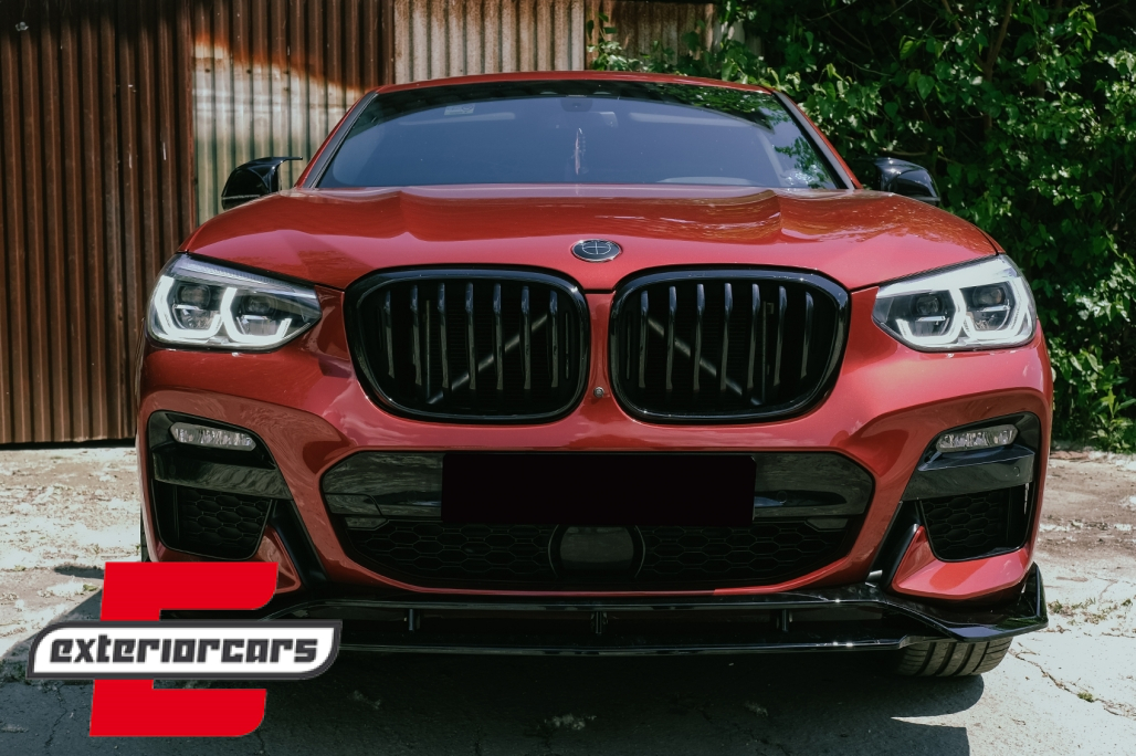 Prednji nastavak branika M-Performance dizajn (piano crna) / BMW X4 G02 X4M M Sport (2018-2021) - Slika 15