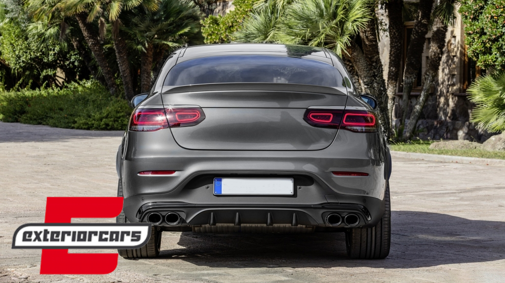 Difuzor zraka & nastavci auspuha GLC43 AMG dizajn Night paket / Mercedes GLC Coupe Facelift C253 (2020-) - Slika 15