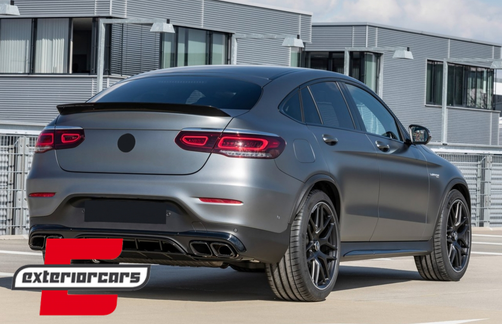 Difuzor zraka & nastavci auspuha GLC63 AMG dizajn (crna) / Mercedes GLC Coupe Facelift C253 (2020-) - Slika 17