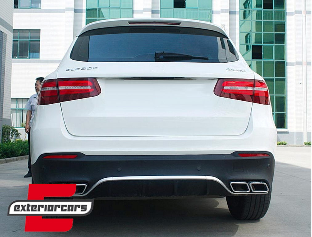 Difuzor zraka & nastavci auspuha GLC63 AMG dizajn / Mercedes GLC X253 SUV (2015-07.2019) - Slika 15
