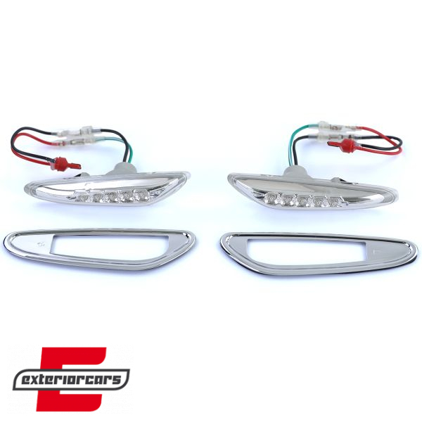 Bočni žmigavci LED (chrome) / BMW serije 3 E46 (2001-2005) - Slika 6