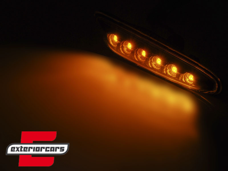 Bočni žmigavci LED (crna) / BMW 1er E81 E82 E87 E88 (2004-2013) 3er E46 (2001-2005) E90 E91 E92 E93 (2004-2012) 5er E60 E61 (2003-2010) - Slika 3