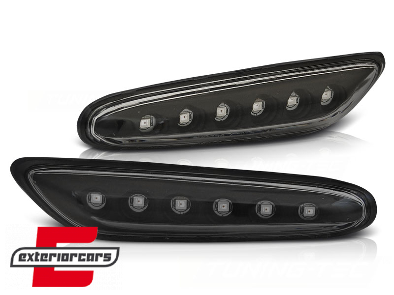 Bočni žmigavci LED (crna) / BMW 1er E81 E82 E87 E88 (2004-2013) 3er E46 (2001-2005) E90 E91 E92 E93 (2004-2012) 5er E60 E61 (2003-2010) - Slika 2