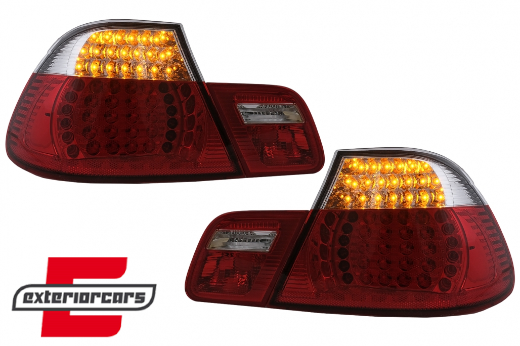 LED stražnja svjetla (crvena/kristal) / BMW serije 3 E46 Coupe (1998-03.2003) - Slika 2