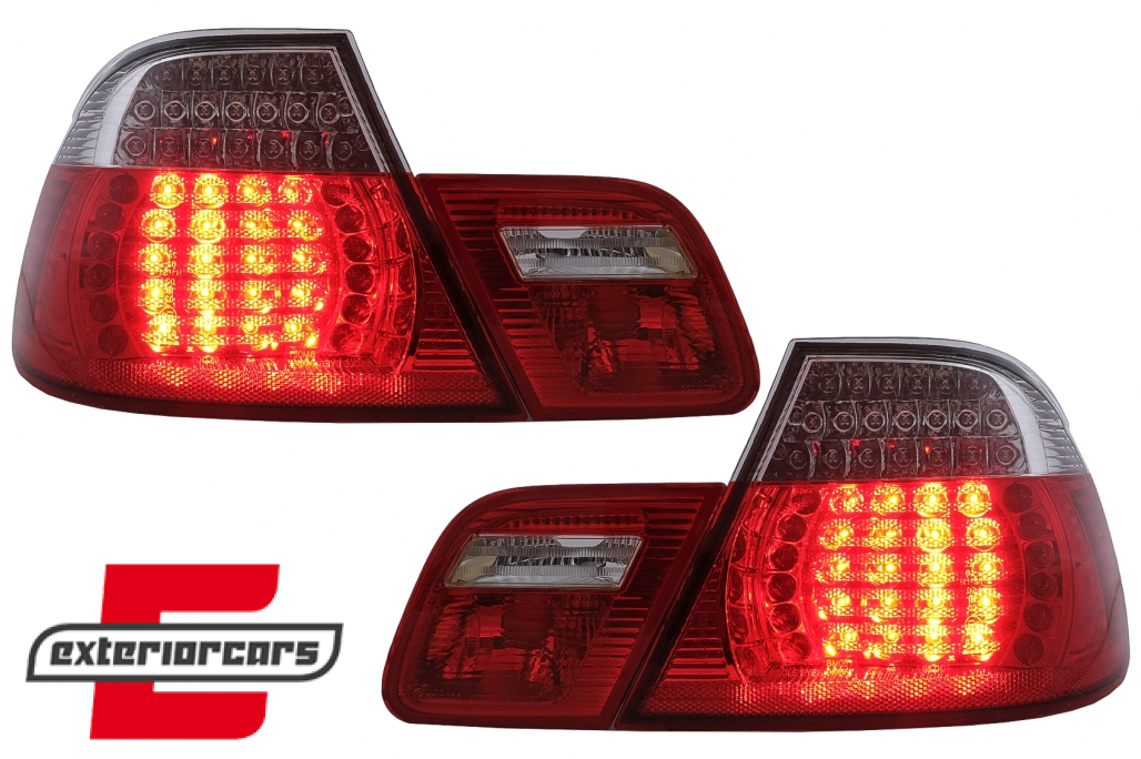 LED stražnja svjetla (crvena/kristal) / BMW serije 3 E46 Coupe (1998-03.2003) - Slika 5