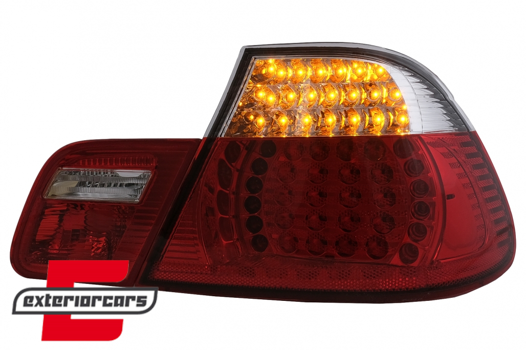 LED stražnja svjetla (crvena/kristal) / BMW serije 3 E46 Coupe (1998-03.2003) - Slika 3