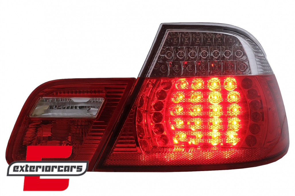 LED stražnja svjetla (crvena/kristal) / BMW serije 3 E46 Coupe (1998-03.2003) - Slika 6