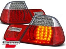 LED stražnja svjetla (crvena/kristal) / BMW serije 3 E46 Coupe (1998-03.2003)