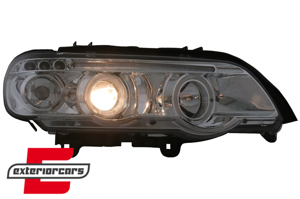Prednja svjetla Angel Eyes (chrome) / BMW X5 E53 (1999-2003) - Slika 11