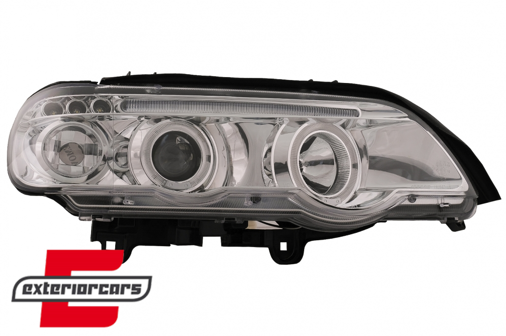 Prednja svjetla Angel Eyes (chrome) / BMW X5 E53 (1999-2003) - Slika 14