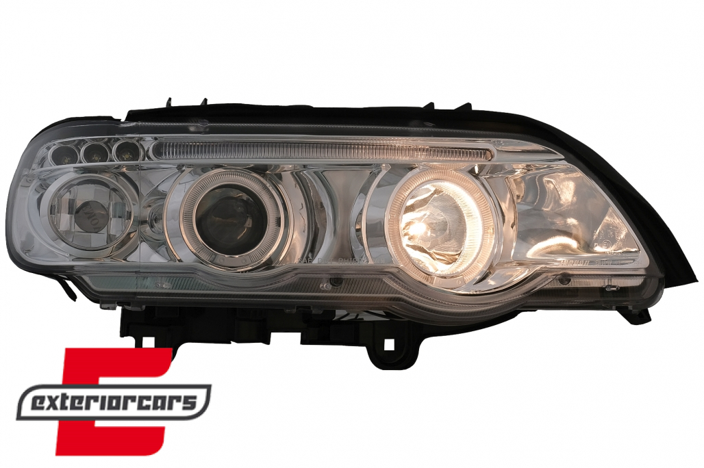 Prednja svjetla Angel Eyes (chrome) / BMW X5 E53 (1999-2003) - Slika 8