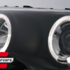 Prednja svjetla Angel Eyes (crna) / BMW serije 3 E46 Facelift limuzina karavan (2001-2005) - Slika 4