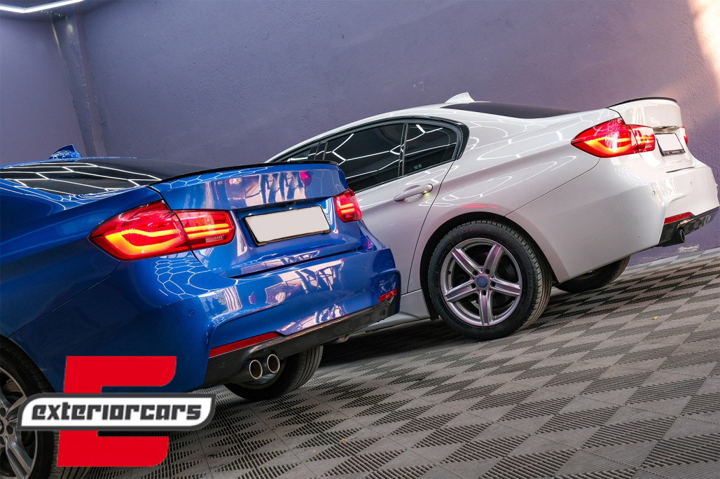 Lip bunkera M3 dizajn (piano crna) / BMW serije 3 F30 (2011-2014) F30 LCI (2015-2019) - Slika 11