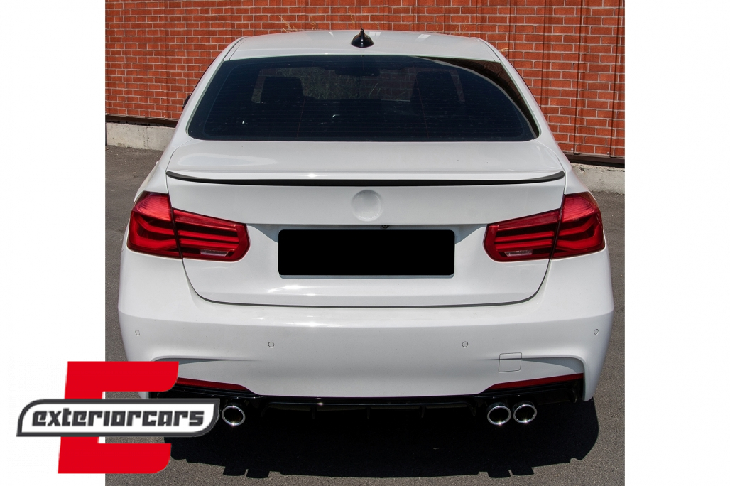 Lip bunkera M3 dizajn (piano crna) / BMW serije 3 F30 (2011-2014) F30 LCI (2015-2019) - Slika 7