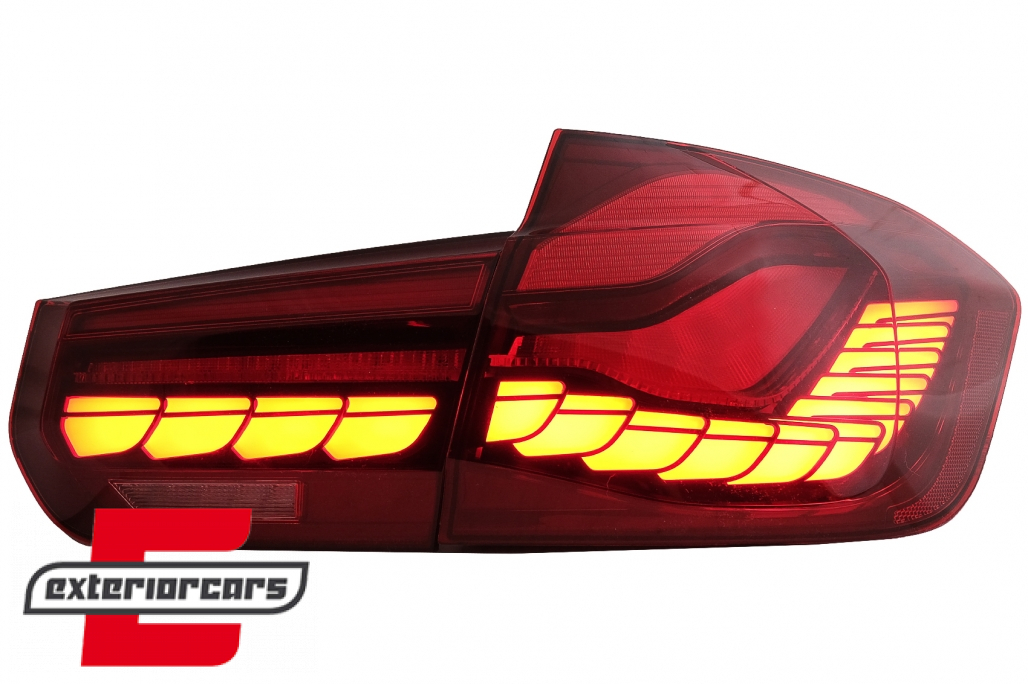 OLED stražnja svjetla SEQ žmigavci (crvena) / BMW serije 3 F30 F35 F80 (2011-2019) - Slika 11