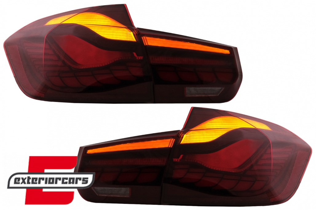OLED stražnja svjetla SEQ žmigavci (crvena) / BMW serije 3 F30 F35 F80 (2011-2019) - Slika 15