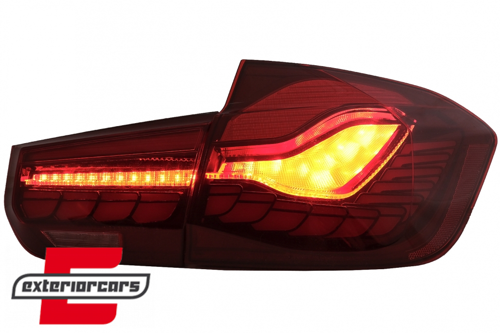 OLED stražnja svjetla SEQ žmigavci (crvena) / BMW serije 3 F30 F35 F80 (2011-2019) - Slika 18