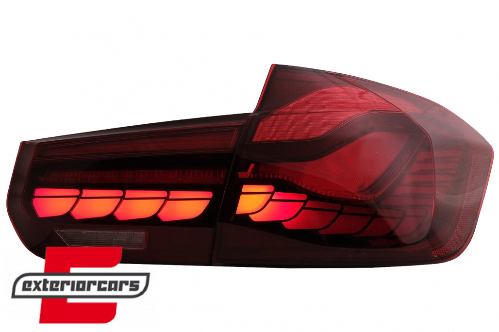 OLED stražnja svjetla SEQ žmigavci (crvena) / BMW serije 3 F30 F35 F80 (2011-2019) - Slika 5