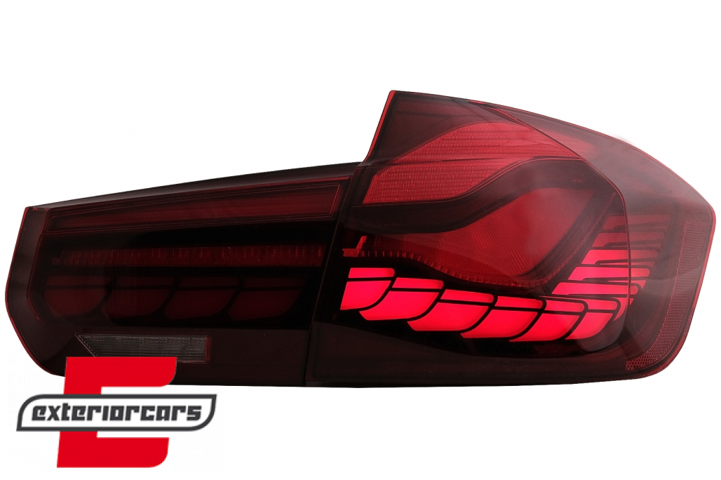 OLED stražnja svjetla SEQ žmigavci (crvena) / BMW serije 3 F30 F35 F80 (2011-2019) - Slika 7