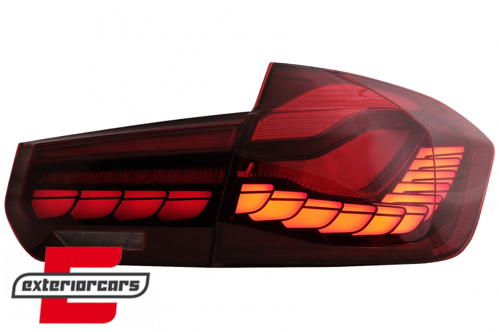 OLED stražnja svjetla SEQ žmigavci (crvena) / BMW serije 3 F30 F35 F80 (2011-2019) - Slika 8