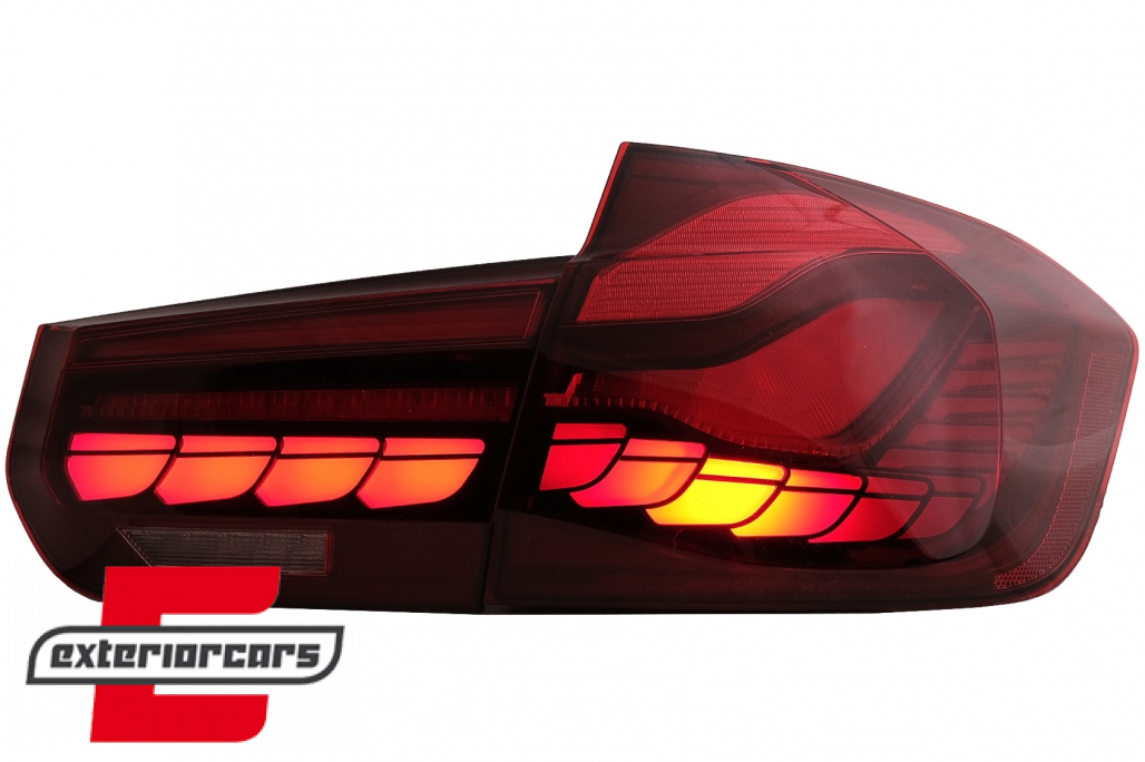 OLED stražnja svjetla SEQ žmigavci (crvena) / BMW serije 3 F30 F35 F80 (2011-2019) - Slika 9