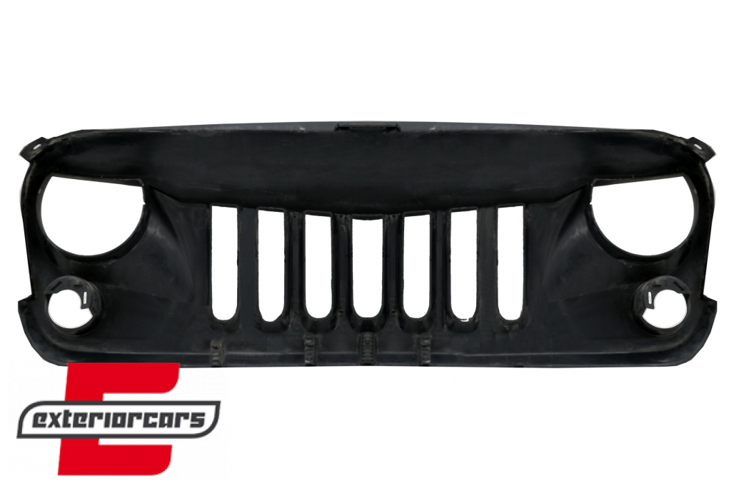 Prednja maska Eagle Eyes (mat crna) / JEEP Wrangler / Rubicon JK (2007-2017) - Slika 3