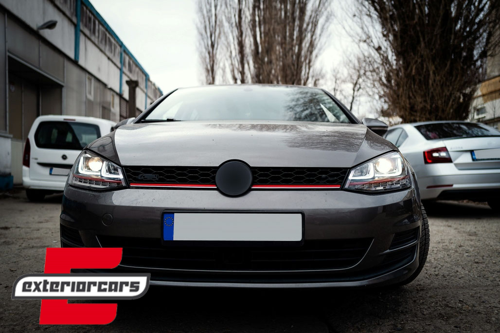 Prednja maska GTI dizajn (piano crna) / VW Golf 7 VII 5G (2013-2017) - Slika 8