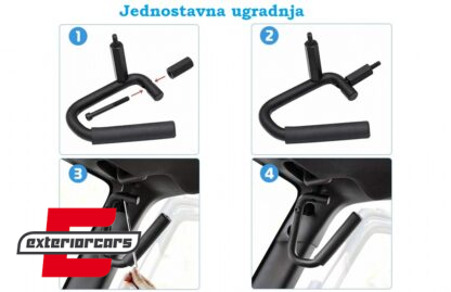 Prednje ručke za pridržavanje / Jeep Wrangler III SUV JK (2007-2017) - Slika 4