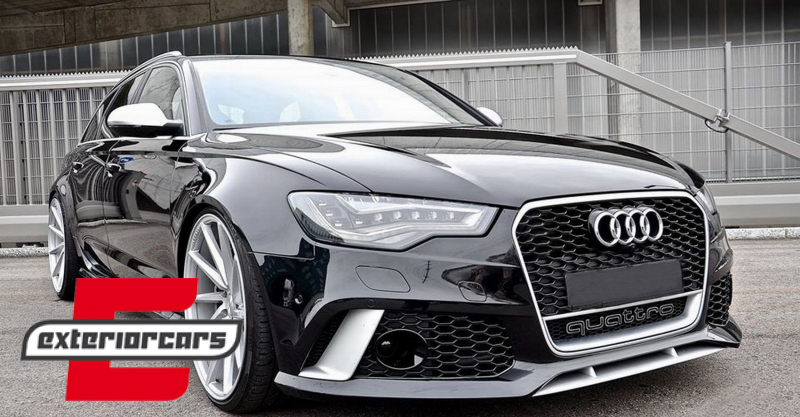 Poklopac kuke za vuču prednji branik RS6 dizajn / Audi A6 C7 4G (2011-2018) - Slika 5