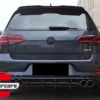 Splitter difuzora zraka (crna) / VW Golf 7.5 Facelift R (2017-2020) - Slika 12