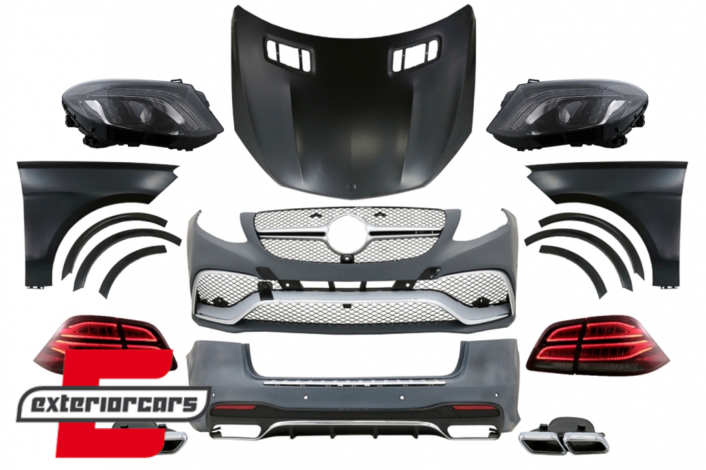 Bodykit za pretvorbu u GLE / Mercedes M-klasa W166 (2012-2015)