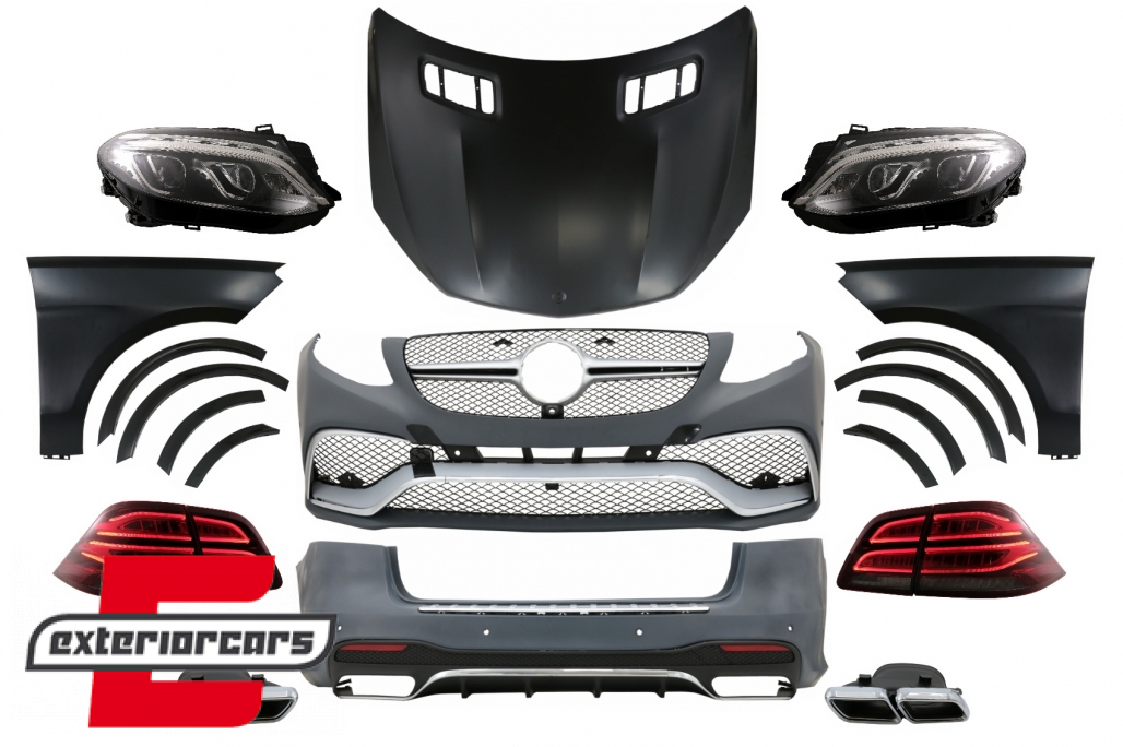 Bodykit za pretvorbu u GLE / Mercedes M-klasa W166 (2012-2015) - Slika 66