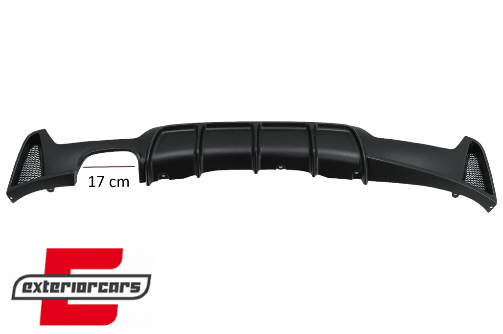 Difuzor zraka M-Performance dizajn (mat crna) / BMW serije 4 F32 Coupe F33 Cabrio F36 Gran Coupe (2013-2019) - Slika 3