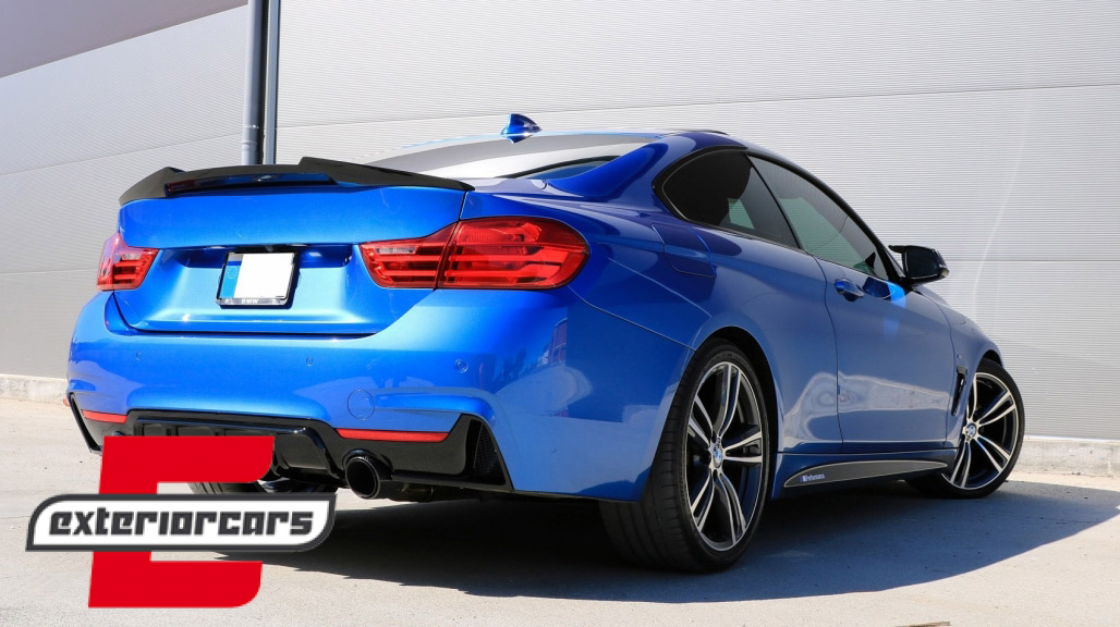 Difuzor zraka M-Performance dizajn (piano crna) / BMW serije 4 F32 F33 F36 (2013-2019) - Slika 9