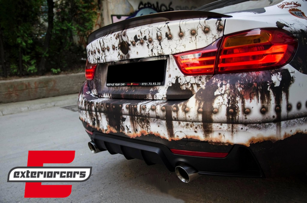 Prednji splitter & difuzor zraka M-Performance dizajn (mat crna) / BMW serije 4 F32 F33 F36 (2013-2019) - Slika 13
