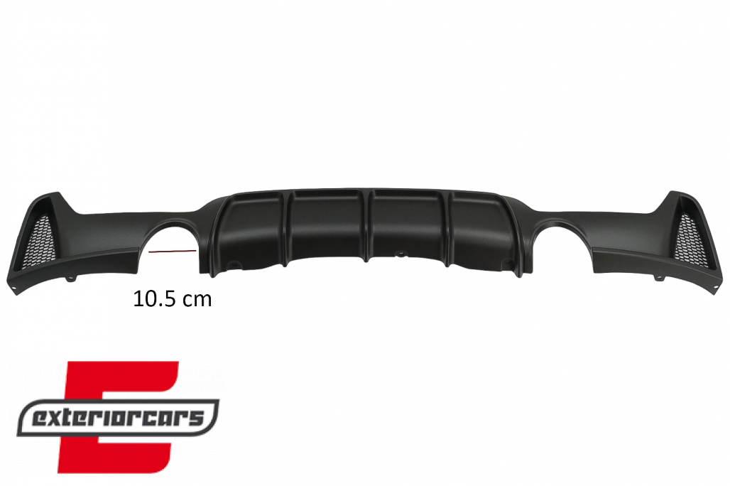 Prednji splitter & difuzor zraka M-Performance dizajn (mat crna) / BMW serije 4 F32 F33 F36 (2013-2019) - Slika 8