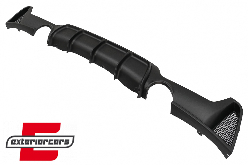 Prednji splitter & difuzor zraka M-Performance dizajn (mat crna) / BMW serije 4 F32 F33 F36 (2013-2019) - Slika 9