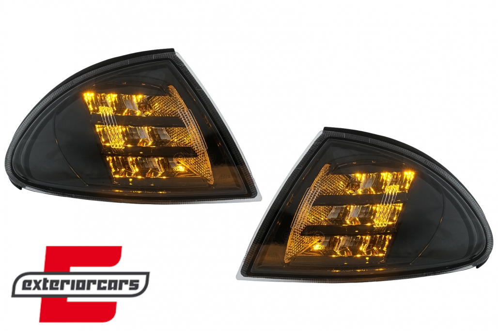 Prednji žmigavci LED (crna) / BMW serije 3 E46 (05.1998-08.2001) limuzina karavan - Slika 2