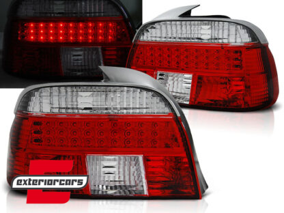 LED stražnja svjetla (crvena/kristal) / BMW serije 5 E39 limuzina (1995-08.2000)