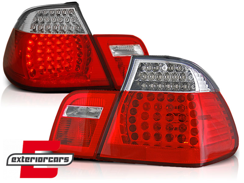 LED stražnja svjetla (crvena/kristal) / BMW serije 3 E46 limuzina (1998-08.2001) - Slika 2