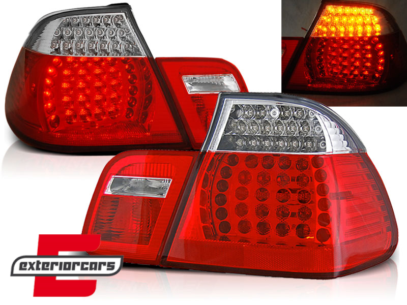 LED stražnja svjetla (crvena/kristal) / BMW serije 3 E46 limuzina (1998-08.2001)